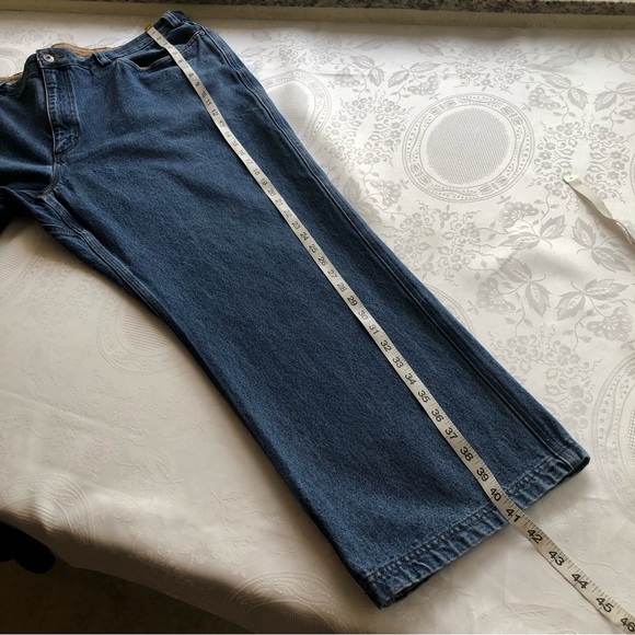 Duluth Trading Men’s Size W44/L30 Blue Jeans Denim Pants Classic Straight-Leg - Picture 13 of 16